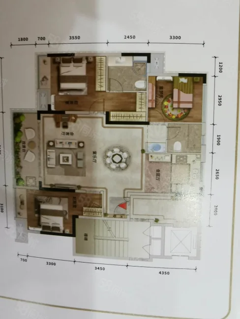 新南门郢都路，机关大院内，四室两厅两卫，东边户三面采光，三楼